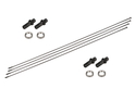 NEWMEN Ersatzspeichen Set Road Laser Straightpull | 294/292 mm