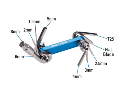 PARK TOOL Minitool | Faltwerkzeug I-Beam IB-2