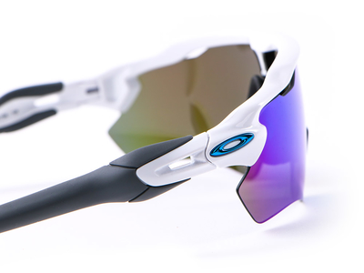 Oakley Radar EV Path Prizm Sapphire/Polished White Baseball Sunglasses  OO9208-7338