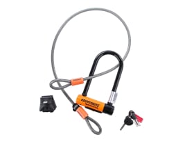 KRYPTONITE U-lock Evolution Mini-7 with Loop Cable...
