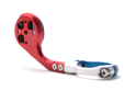 K-EDGE Computer Mount Pro Race Mount for Garmin Edge | Forerunner coloured blue-silver-red