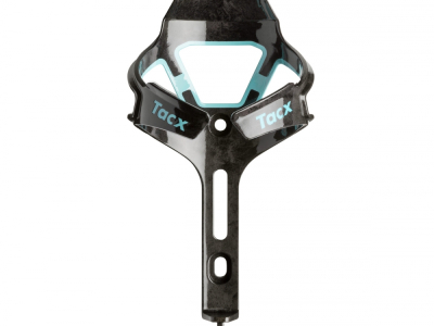 TACX Flaschenhalter Ciro Carbon glnzend schwarz/ trkis