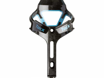 TACX Flaschenhalter Ciro Carbon glnzend schwarz/ hellblau