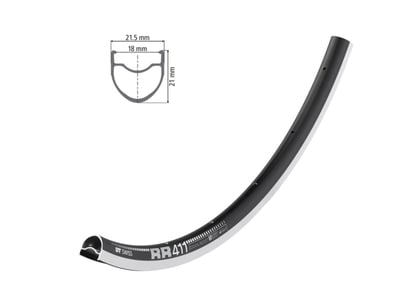 DT SWISS Rim 28" RR 411 32 Holes