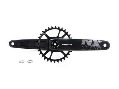SRAM NX Eagle DUB Fatbike Crank 1x12 | FAT4 X-SYNC 2 Direct Mount Chainring 30 teeth 165 mm