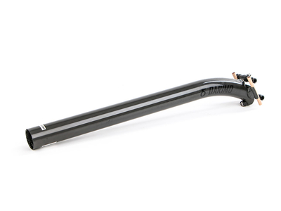 DARIMO CARBON Sattelsttze T2 SB 25 mm Offset | UD glnzend / schwarz | 25,4 mm