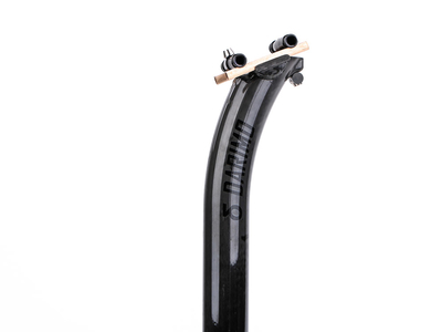 DARIMO CARBON Sattelsttze T2 SB 25 mm Offset | 3K matt / schwarz | 27,2 mm 400 mm