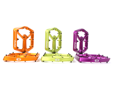 CRANKBROTHERS Pedals Stamp 7 Large LE | orange