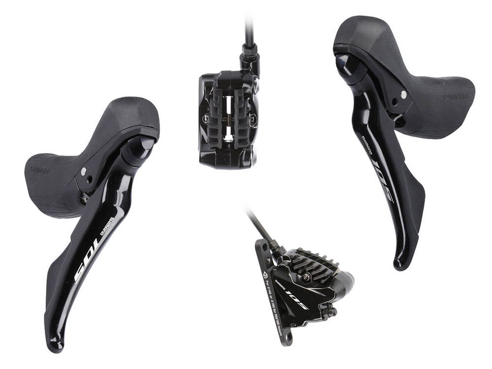 shimano 105 hydraulic brake set