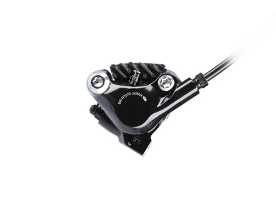 SHIMANO 105 R7000 Disc Brake Set Shift- | Brakelever ST-R7020 + Br-R7070 Flat Mount Brake Caliper with Brakehose and Shift Cable | black
