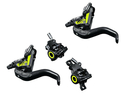 MAGURA MT8 SL Scheibenbremsen Set Postmount/Flat Mount | schwarz