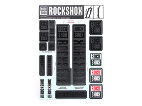 ROCKSHOX Decal Set for 35 mm Suspension Fork | colored
