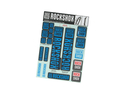 ROCKSHOX Decal Set for 35 mm Suspension Fork | colored black (stealth)