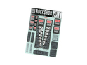 ROCKSHOX Decal Set for 35 mm Suspension Fork | colored magenta