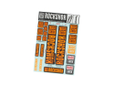 ROCKSHOX Sticker Decal Set für 30 | 32 | RS1 Federgabel | farbig magenta