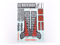 ROCKSHOX Decal Set for 35 mm Suspension Fork | Troy Lee Design colored