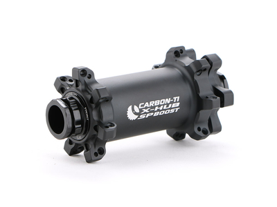 CARBON-TI Vorderradnabe X-Hub SP 6-Loch BOOST 110 | 15x110 mm Steckachse schwarz 28 Loch