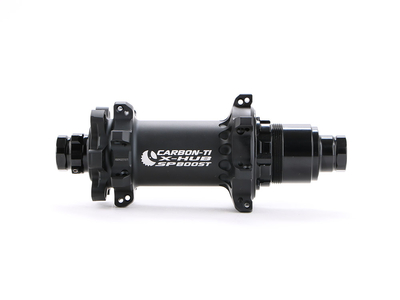 CARBON-TI Hinterradnabe X-Hub SP 6-Loch BOOST 148 XD für 12x148 mm Steckachse | Freilauf SRAM XD rot 28 Loch