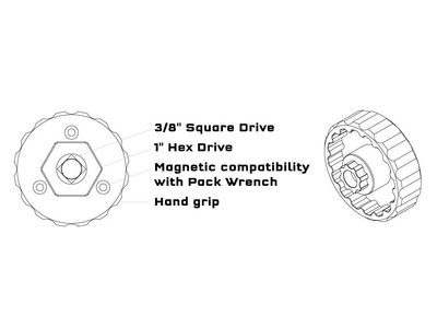 WOLFTOOTH Bottom Bracket Tool BBS4416