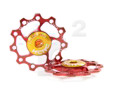 KCNC Schaltwerkrllchen Set | 11 Zhne schwarz
