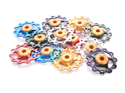 KCNC Jockey Wheel Set | 11 Teeth gold