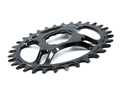 GARBARUK Chainring Round Direct Mount | 1-fach narrow-wide THM Clavicula M3 MTB Crank 34 Teeth green