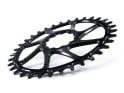 GARBARUK Kettenblatt Round Direct Mount | 1-fach narrow-wide Rotor 3D Rex Kurbel 36 Zähne schwarz