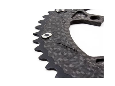 CARBON-TI Chainring X-CarboRing EVO 4-Arm LK 110 asymmetric | Dura Ace