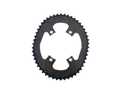 CARBON-TI Chainring X-CarboCam Oval 4-arms BCD 110 asymmetric | Dura Ace FC-R9100 & Ultegra FC-R8000 | Outer Ring