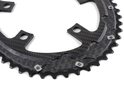 CARBON-TI Chainring X-CarboCam Oval 4-arms BCD 110 asymmetric | Dura Ace FC-R9100 & Ultegra FC-R8000 | Outer Ring 52 Teeth
