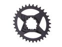 CARBON-TI Chainring X-DirectRing Direct Mount | 1-speed narrow-wide für SRAM and Truvativ Crank | 3 mm Offset BOOST 36 Teeth