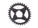 CARBON-TI Kettenblatt X-DirectRing Direct Mount | 1-fach narrow-wide für SRAM und Truvativ Kurbel | 3 mm Offset BOOST 36 Zähne