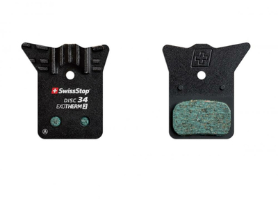 SWISSSTOP Brake Pads Disc D-34 Exotherm 2 for Shimano...