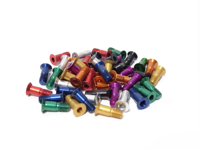 Derailleur Roller Screws Aluminium M5x14,2 | colored blue