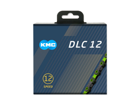 KMC Chain 12-speed DLC12 126 Links | black | green