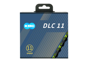 KMC Kette 11-fach DLC11 SL 118 Glieder | schwarz | grün