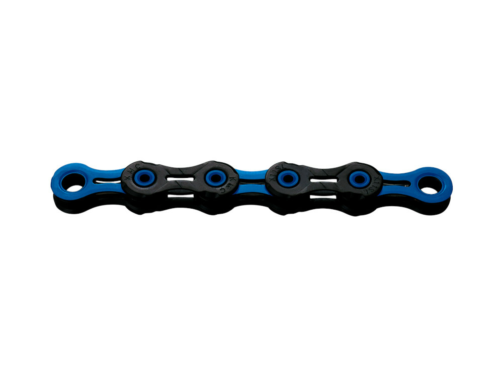 blue bicycle chain