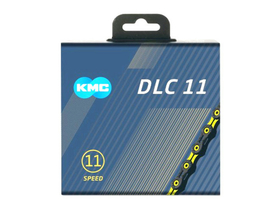 KMC Kette 11-fach DLC11 SL 118 Glieder | schwarz | gelb
