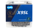 KMC Chain 9-speed X9 SL 114 Links Ti-N | silver