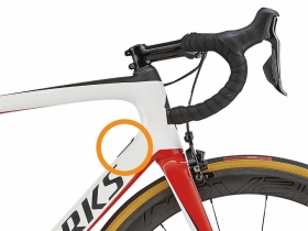 HOPP CARBON PARTS Cover ICR Port for Specialized Tarmac...