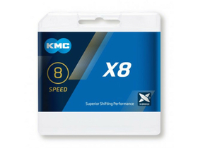 KMC Kette 8-fach X8 114 Glieder | silber