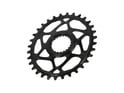 ABSOLUTE BLACK Chainring Direct Mount oval | 12-speed HG+ for Shimano XTR M9100/XT M8100/SLX M7100 Crank | black