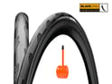 CONTINENTAL Tire Bundle Grand Prix 5000 28" | Tubolito Tube Road Tire 700 x 23C Tube Tubo Road 60 mm