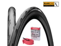 CONTINENTAL Tire Bundle Grand Prix 5000 28" | Vittoria Tube Latex Competition