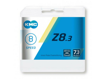 KMC Kette 8-fach Z8 114 Glieder | silber | grau