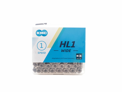 KMC Kette 1-fach HL1 Wide 100 Glieder für Singlespeed |...