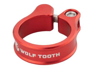 WOLFTOOTH Sattelklemme 34,9 mm - 35,0 mm rot