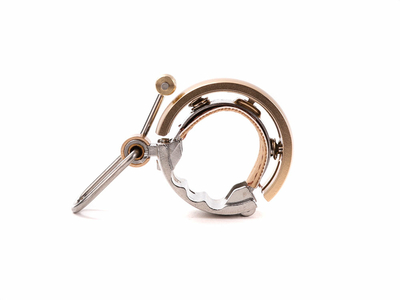 KNOG Oi Luxe Klingel Small | 22.2 mm silber