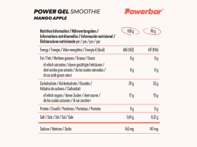 POWERBAR Powergel Smoothie Mango Apple | 90g Bag