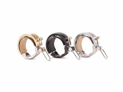 KNOG Oi Luxe Bell Large | 23,8 - 31,8 mm silver